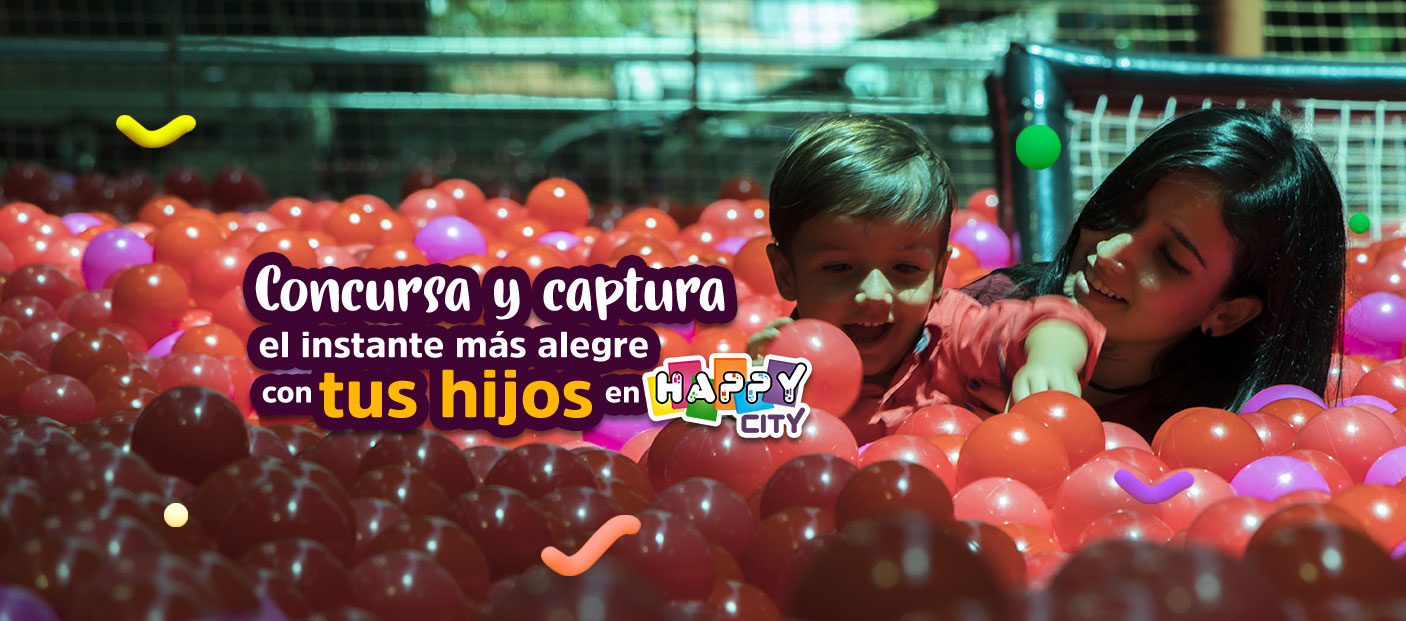Captura los momentos felices con tus hijos en Happy City