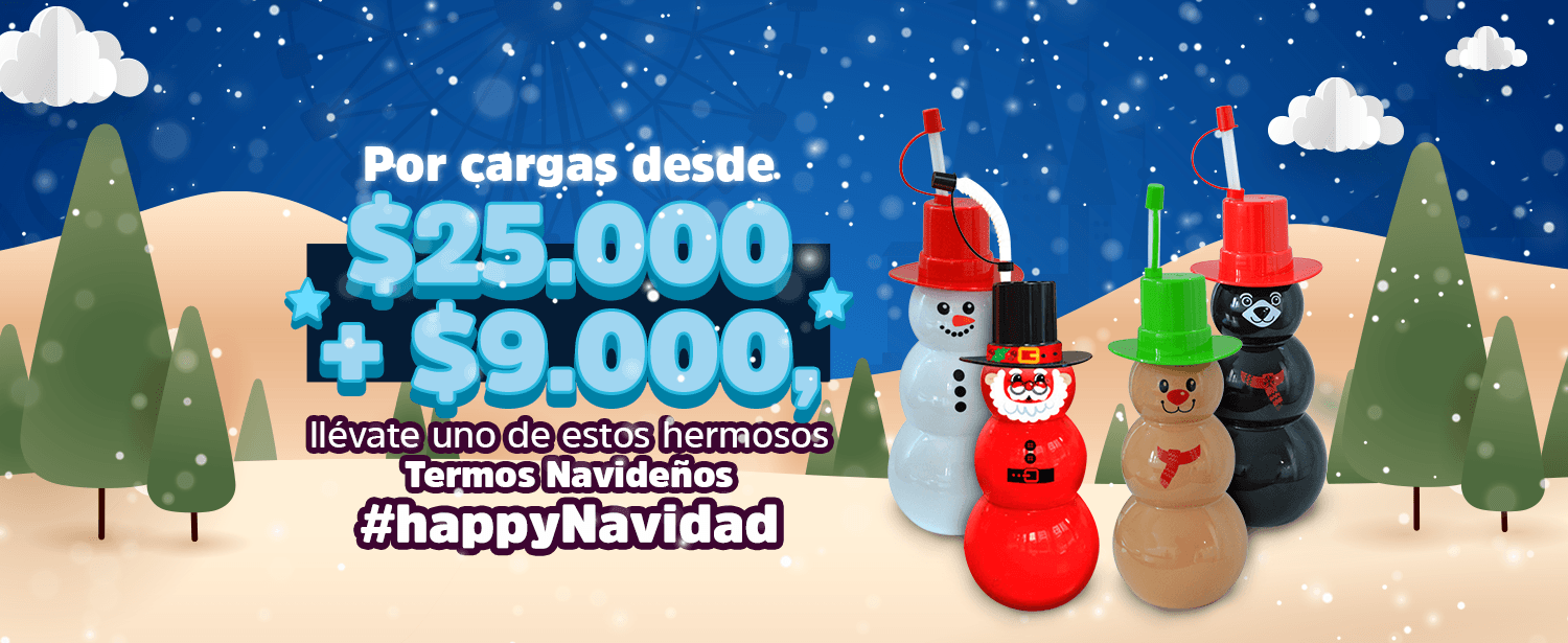 ¿Ya tienes tu termo Navideño?